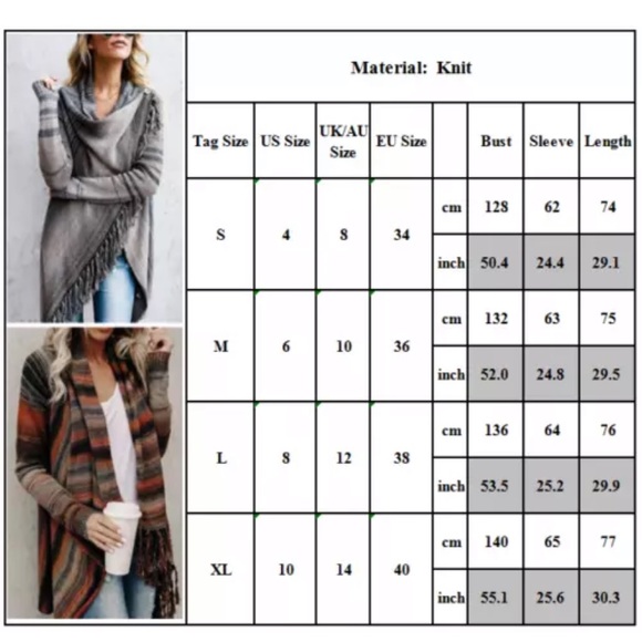 Striped Tassel Sweater - Picture 6 of 8